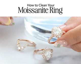 How to clean my moissanite ring discount