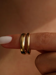 Plain Rounded Wedding Band