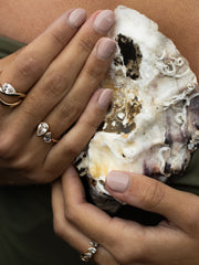 Two stone pear cut lab grown diamond engagement ring, 1.5 carats total, E/VS1 clarity, set in polished gold band