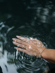 Pear cut lab grown diamond split shank engagement ring, 1.0 to 3.0 carats, set in elegant prong design on polished gold band