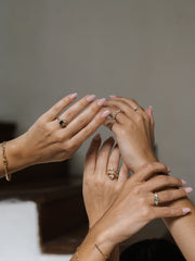 3.20 TCW Pear Cut Bezel Set Eternity style Wedding Band