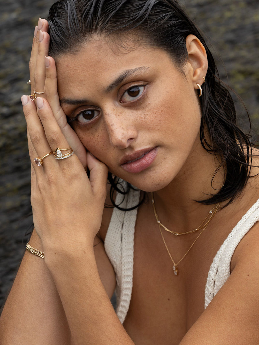 Plain Curved Wedding Band