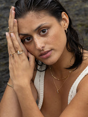 0.55 TCW Round Cut Half-Eternity Wedding Band