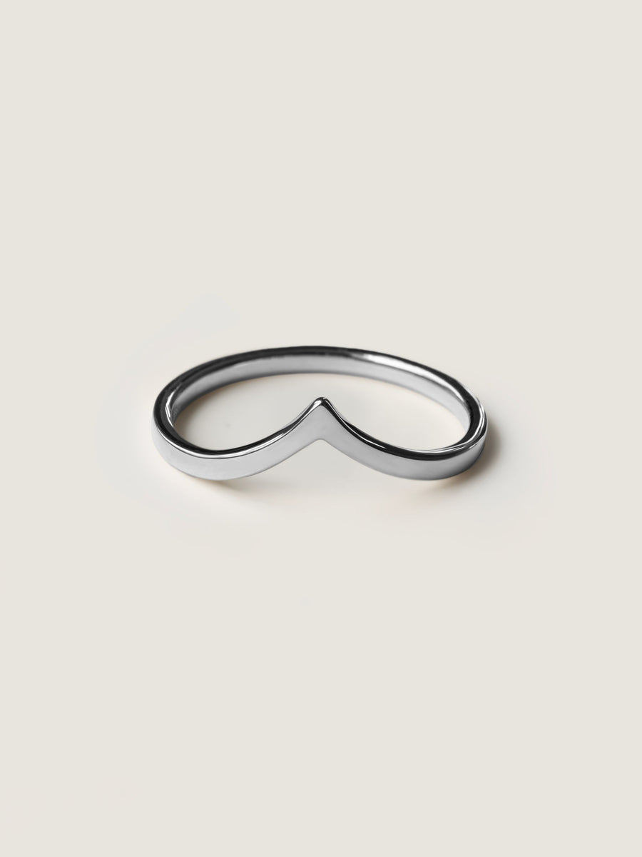 Plain Curved Wedding Band