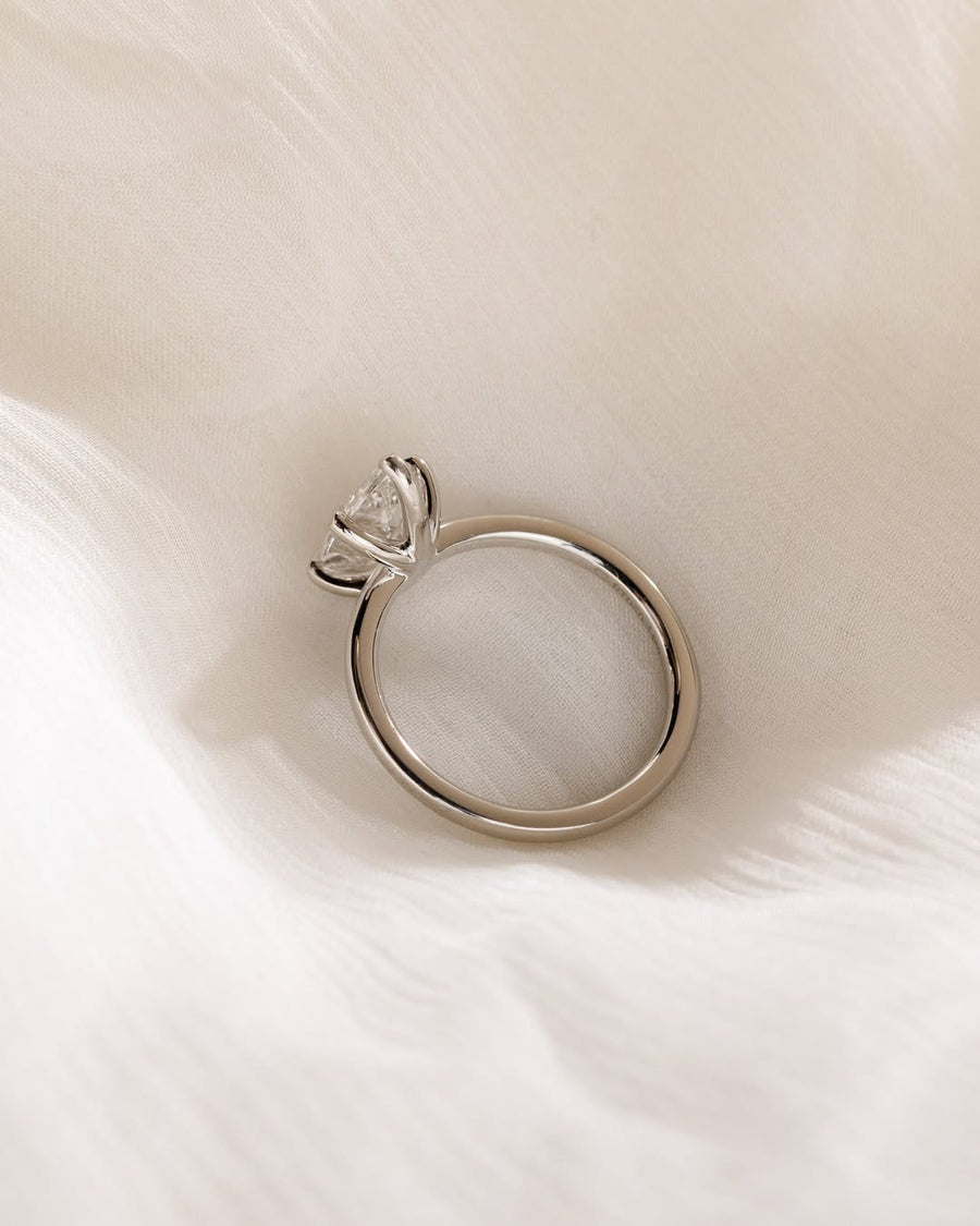 1.0-3.0 CT Marquise⁠  Lab Grown Diamond Solitaire Style Engagement Ring