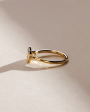 1.50-3.50 CT East west Emerald Lab Grown Diamond Bezel Style Engagement Ring