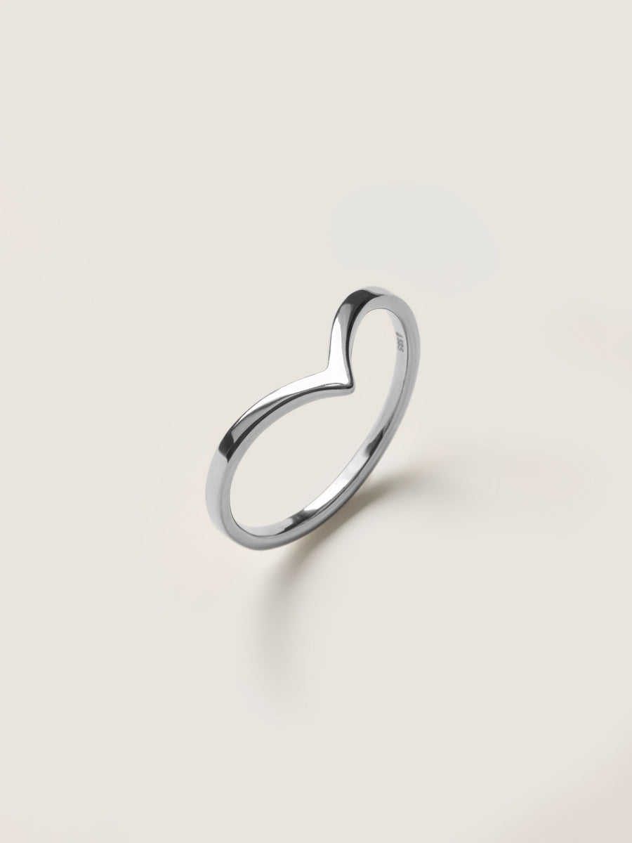 Plain Curved Wedding Band
