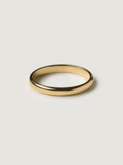 Plain Rounded Wedding Band