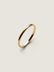 Plain Curved Wedding Band