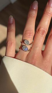 1.0 -1.50 CT Oval Cut Lab Grown Diamond Solitaire Engagement Ring