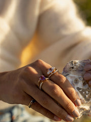 0.37 TCW Baguette Cut curved style Wedding Band