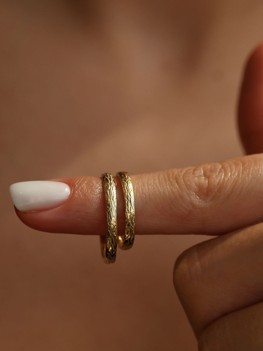 Textured Wedding Band