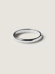 Plain Rounded Wedding Band
