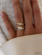 0.50 -1.50 CT Marquise Cut Lab Grown Diamond Solitaire Engagement Ring