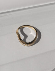 0.40 TCW Round Lab Grown Diamond Wave Eternity Wedding Band