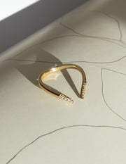 0.20 TCW Round Lab Grown Diamond Open Pave Wedding Band