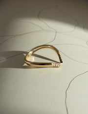 0.20 TCW Round Lab Grown Diamond Open Pave Wedding Band