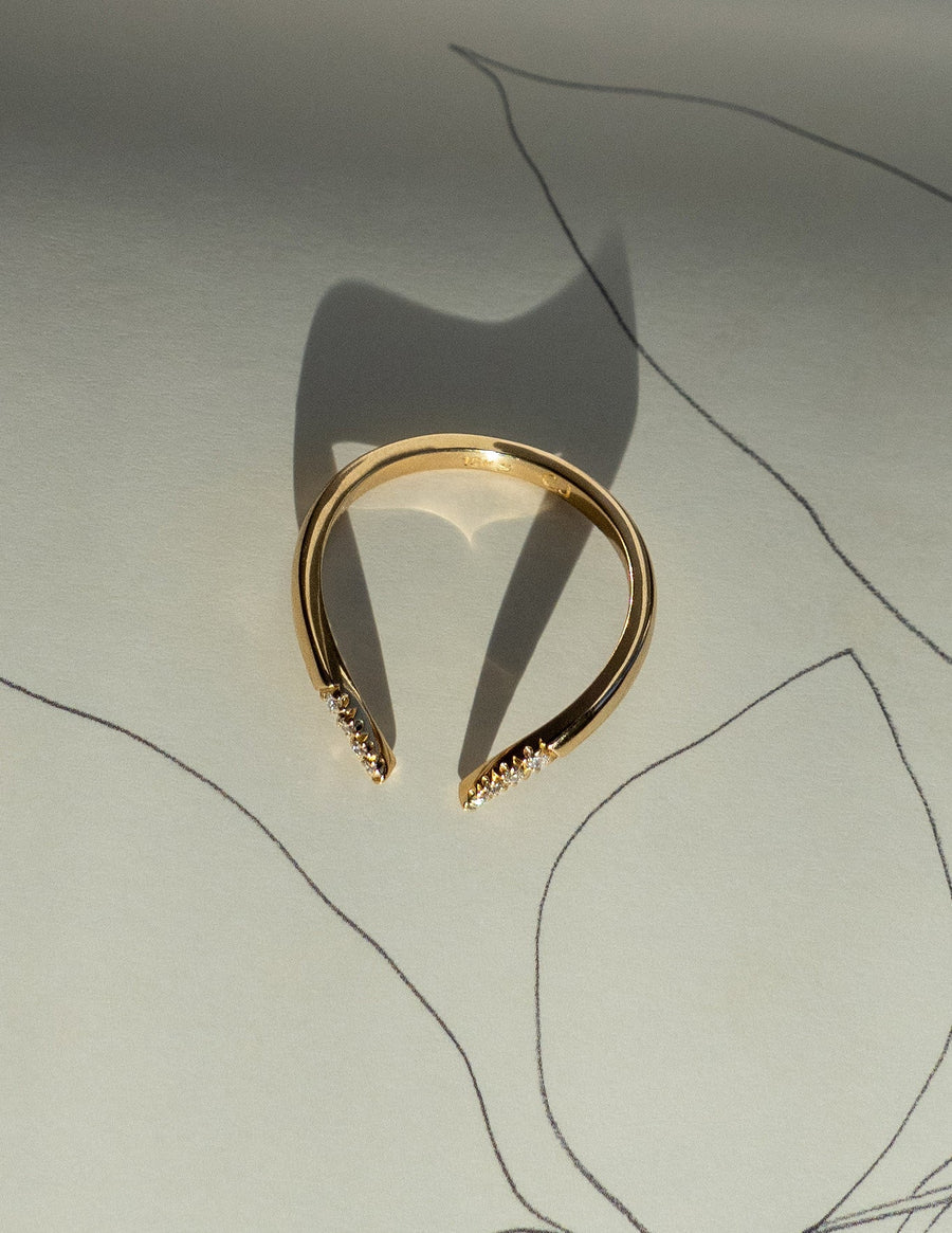 0.20 TCW Round Lab Grown Diamond Open Pave Wedding Band