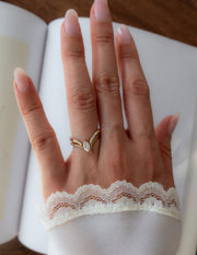 0.50 -1.50 CT Marquise Shape Lab Grown Diamond Solitaire Engagement Ring