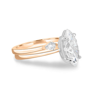 1.50 CT Marquise Cut Solitaire F/VS1 Lab Grown Diamond Engagement Ring - Barbara Maison 