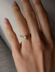 0.50 -1.50 CT Marquise Cut Lab Grown Diamond Solitaire Unique Engagement Ring