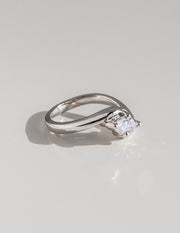 0.50 -1.50 CT Marquise Cut Lab Grown Diamond Solitaire Engagement Ring