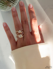 0.75-1.50 CT Pear Cut Lab Grown Diamond Solitaire Engagement Ring