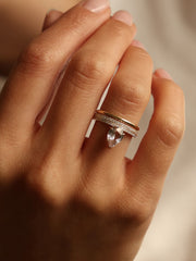 Plain Curved Wedding Band