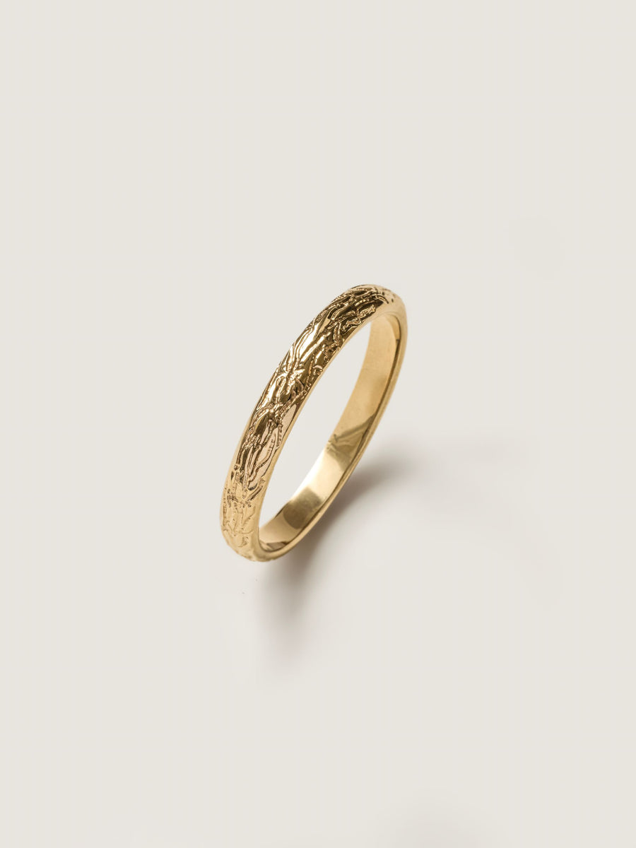 Textured Wedding Band
