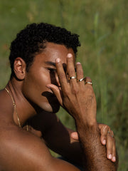 Plain Vintage Style Wedding Band