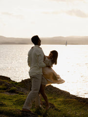 Plain Curved Wedding Band