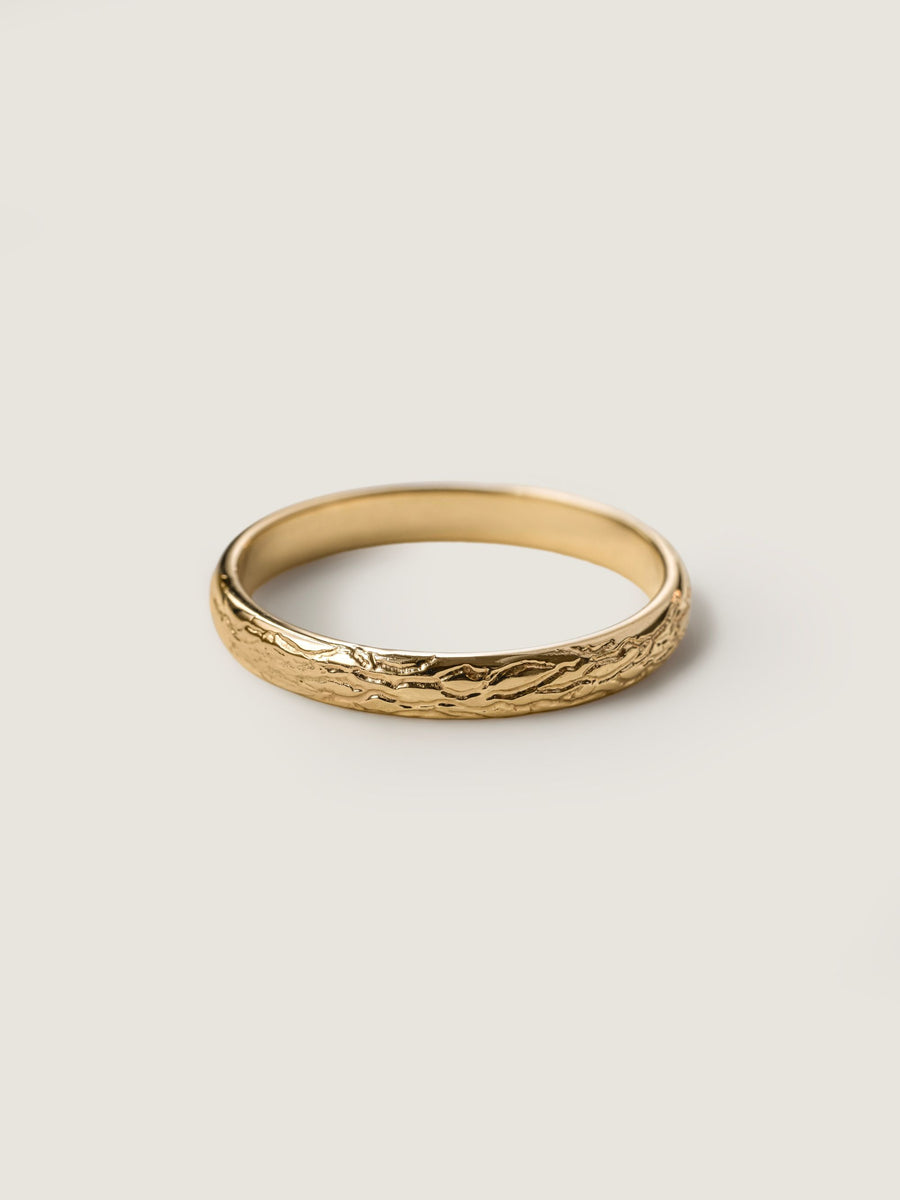 Textured Wedding Band