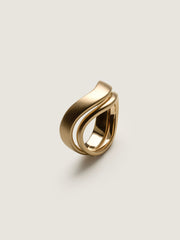 Plain Curved Wedding Band