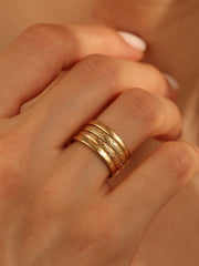 Textured Wedding Band