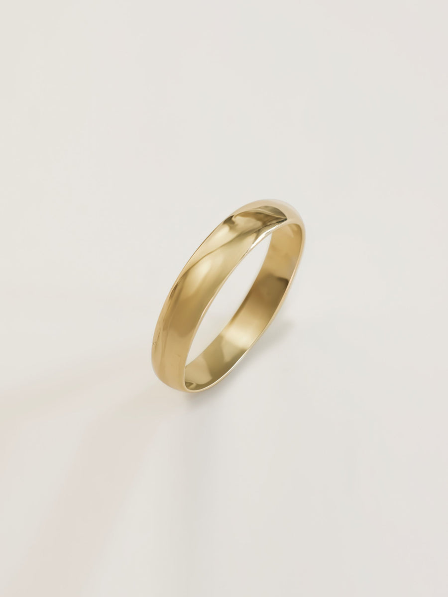 Plain Rounded Wedding Band