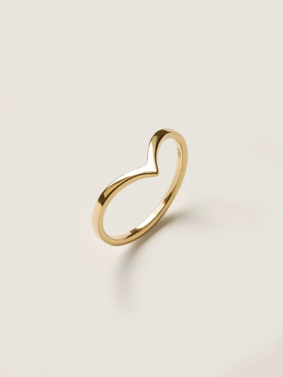 Plain Curved Wedding Band