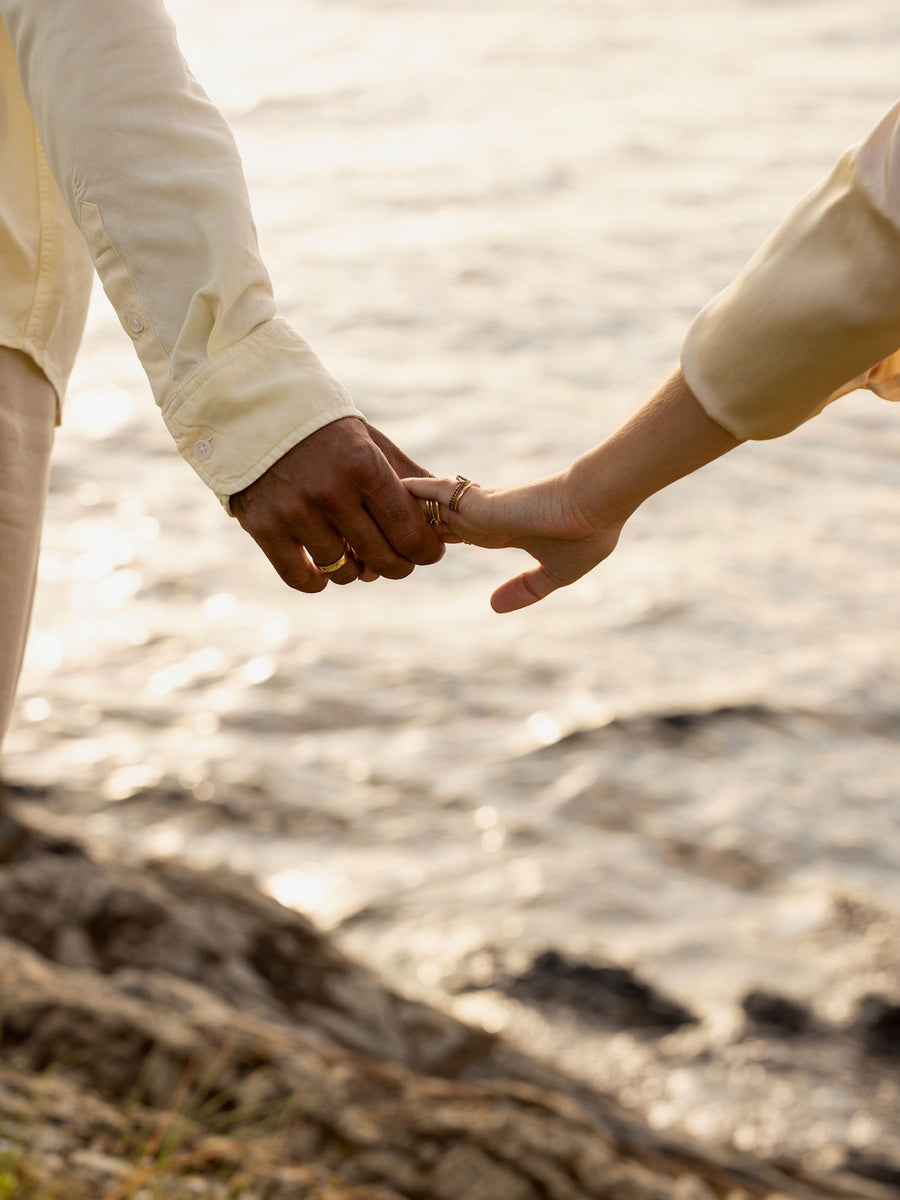 Plain Curved Wedding Band