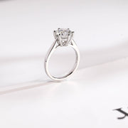 2.0 CT Round Cut solitaire Moissanite Engagement Ring