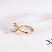 3.0 CT  Emerald Cut solitaire Moissanite Engagement Ring