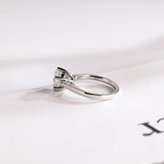 2.0 CT Round Cut solitaire Moissanite Engagement Ring