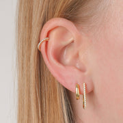 0.30 TCW Round Cut Moissanite Solitaire Stud Earrings