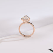 2.0 CT Trillion Cut solitaire Moissanite Engagement Ring