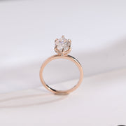3.0 CT Marquise Cut Hidden halo Moissanite Engagement Ring
