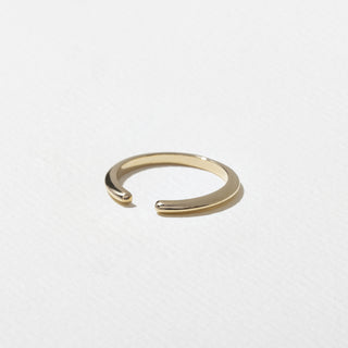 Plain Open Solitaire Band