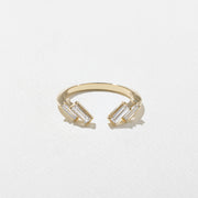 0.46TCW Baguette Shape Open Wedding Band