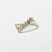 0.36 TCW Baguette Shape Minimalist Wedding Band