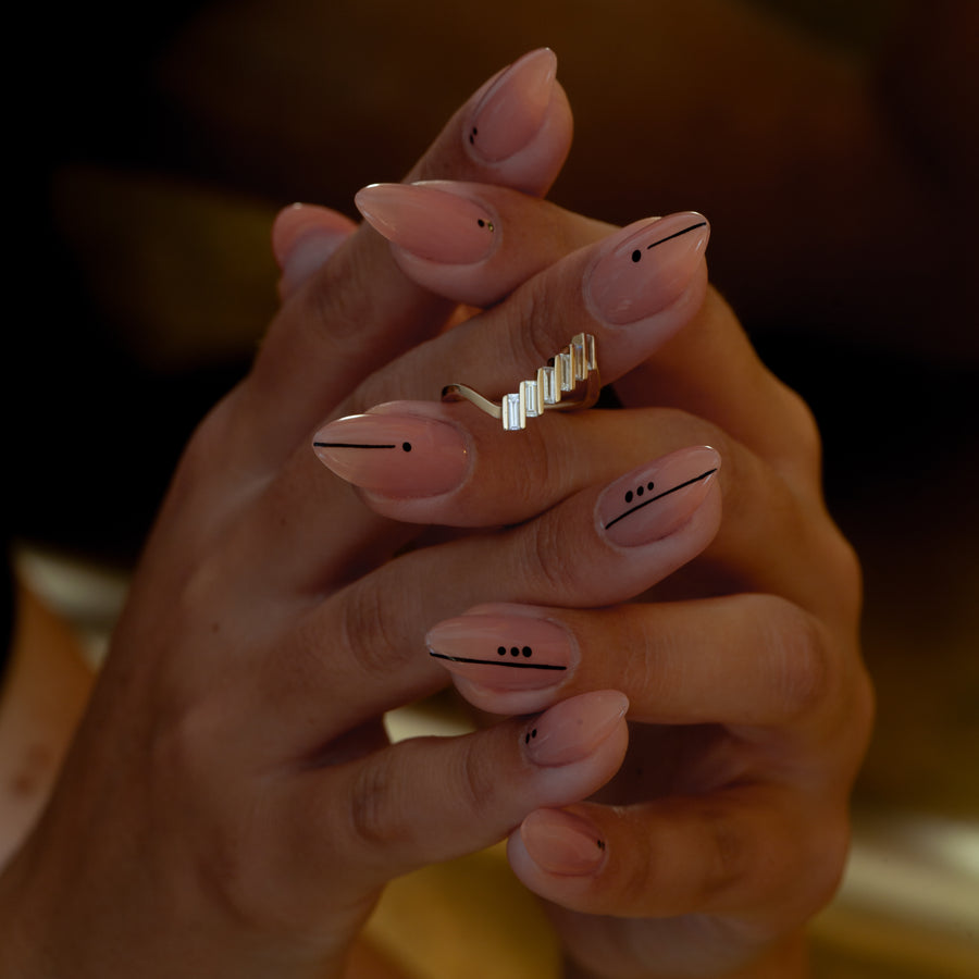 0.36 TCW Baguette Shape Minimalist Wedding Band