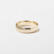 Polished Finish Style Men's Wedding Band.