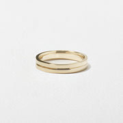 Elegant Wedding Bands with Central Line Design