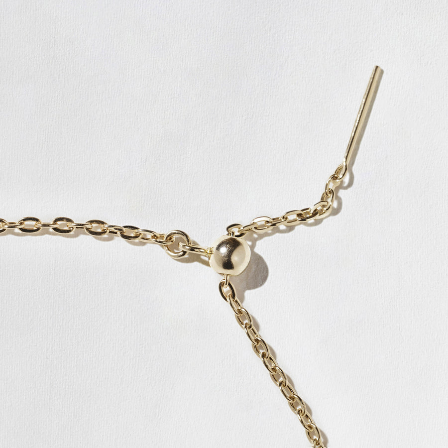 0.75 TCW Round Moissanite Diamond Bezel Style Necklace